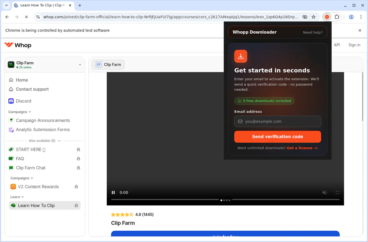 Whop Video Downloader browser extension screenshot 10